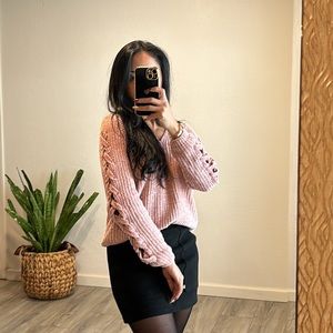 🔥Womens sweater, super soft, pink sweater, small